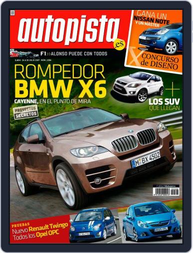 Autopista July 23rd, 2007 Digital Back Issue Cover