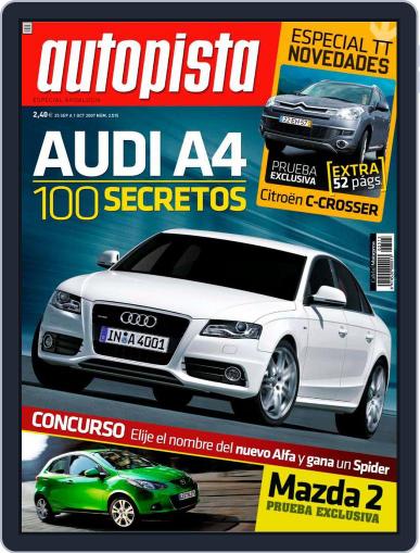 Autopista September 24th, 2007 Digital Back Issue Cover
