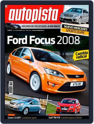 Autopista November 12th, 2007 Digital Back Issue Cover