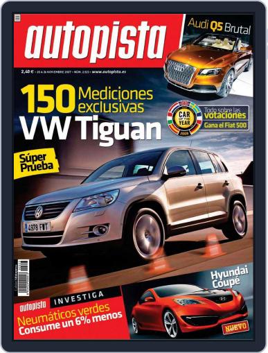 Autopista November 20th, 2007 Digital Back Issue Cover