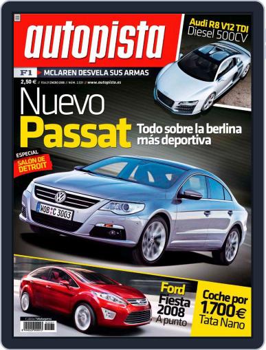 Autopista January 14th, 2008 Digital Back Issue Cover