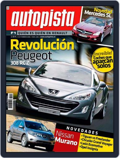 Autopista February 4th, 2008 Digital Back Issue Cover