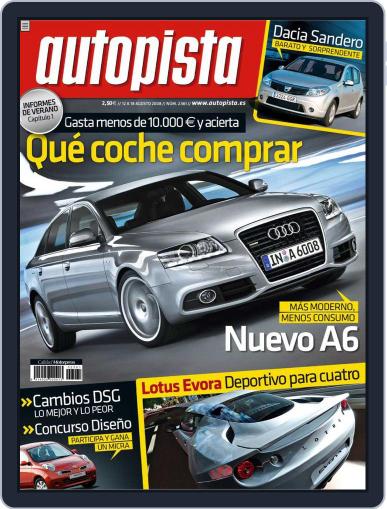 Autopista August 12th, 2008 Digital Back Issue Cover