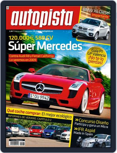 Autopista August 18th, 2008 Digital Back Issue Cover