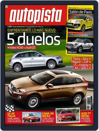 Autopista September 15th, 2008 Digital Back Issue Cover