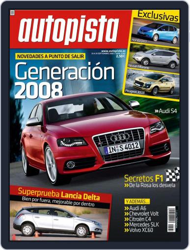 Autopista September 22nd, 2008 Digital Back Issue Cover
