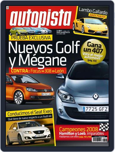 Autopista November 3rd, 2008 Digital Back Issue Cover