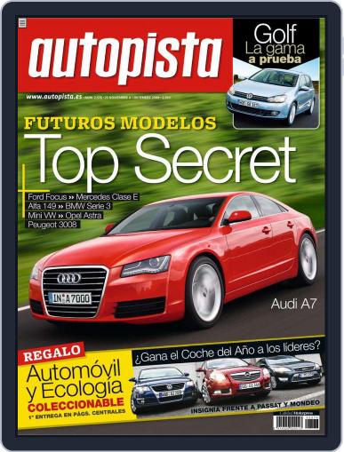 Autopista November 24th, 2008 Digital Back Issue Cover