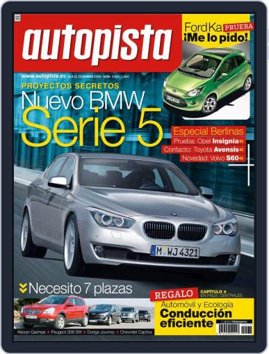 Autopista December 16th, 2008 Digital Back Issue Cover