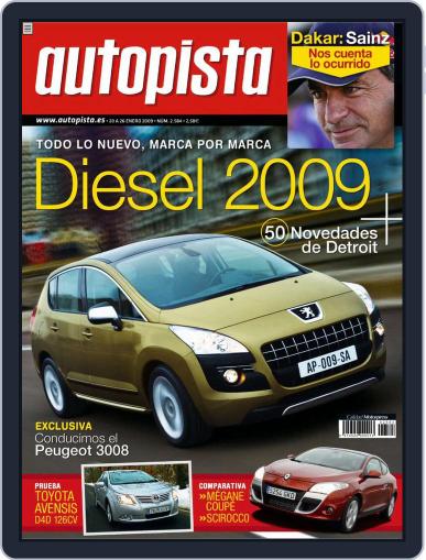 Autopista January 19th, 2009 Digital Back Issue Cover