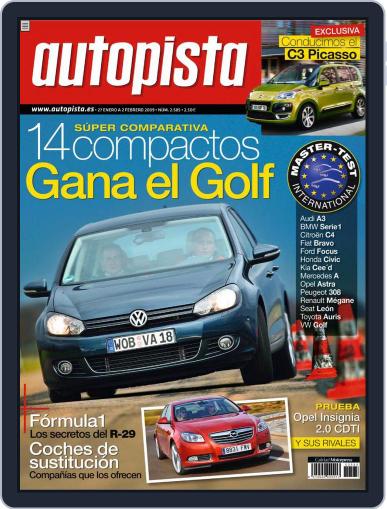 Autopista January 26th, 2009 Digital Back Issue Cover