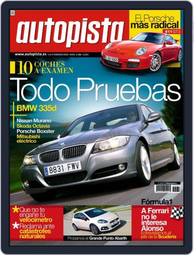 Autopista February 2nd, 2009 Digital Back Issue Cover