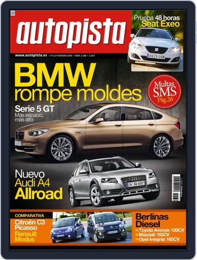 Autopista February 16th, 2009 Digital Back Issue Cover