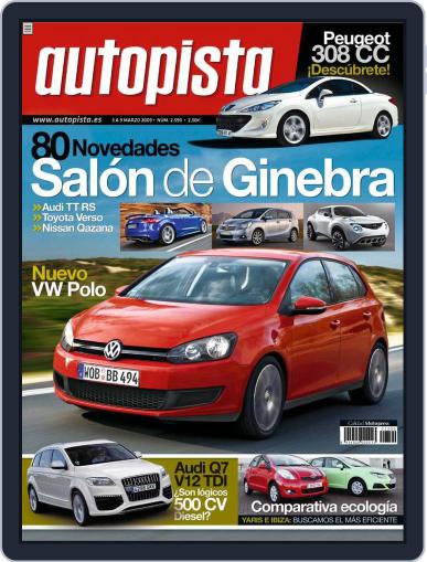 Autopista March 2nd, 2009 Digital Back Issue Cover