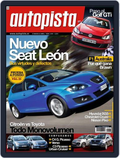 Autopista March 30th, 2009 Digital Back Issue Cover