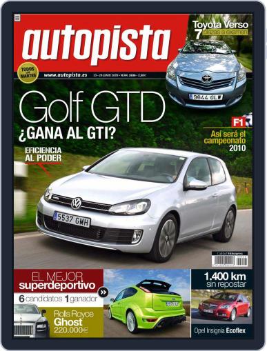 Autopista June 22nd, 2009 Digital Back Issue Cover