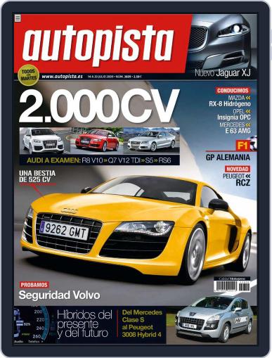 Autopista July 13th, 2009 Digital Back Issue Cover
