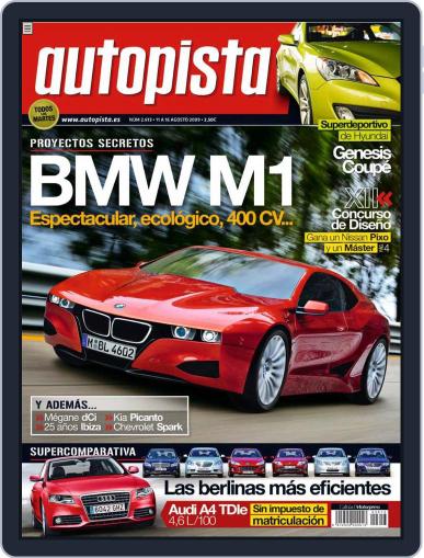 Autopista August 10th, 2009 Digital Back Issue Cover