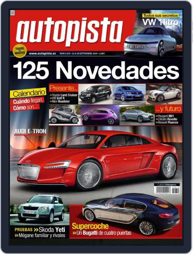 Autopista September 21st, 2009 Digital Back Issue Cover