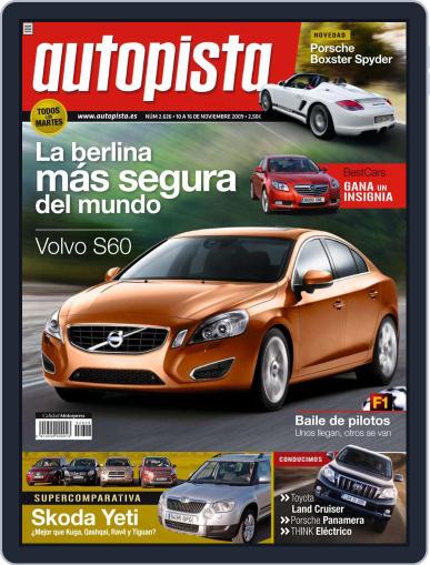 Autopista November 10th, 2009 Digital Back Issue Cover