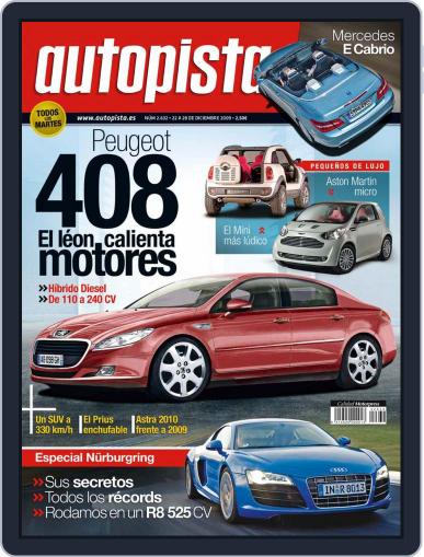 Autopista December 22nd, 2009 Digital Back Issue Cover