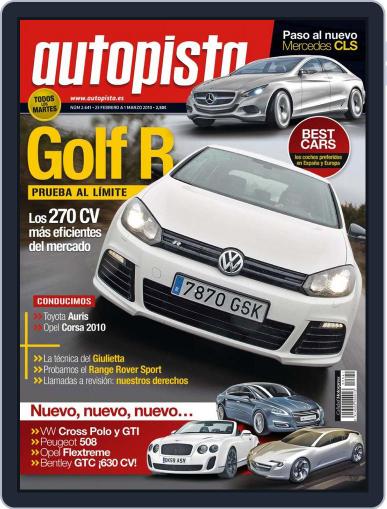 Autopista February 23rd, 2010 Digital Back Issue Cover