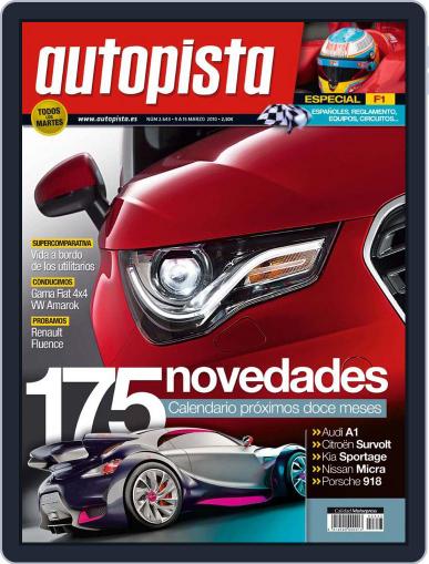Autopista March 9th, 2010 Digital Back Issue Cover