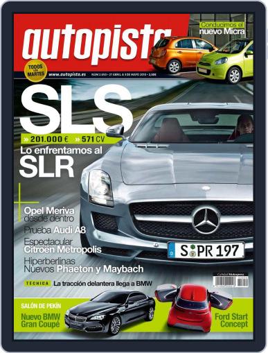 Autopista April 27th, 2010 Digital Back Issue Cover