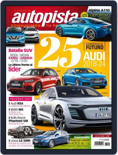 Autopista January 2nd, 2018 Digital Back Issue Cover