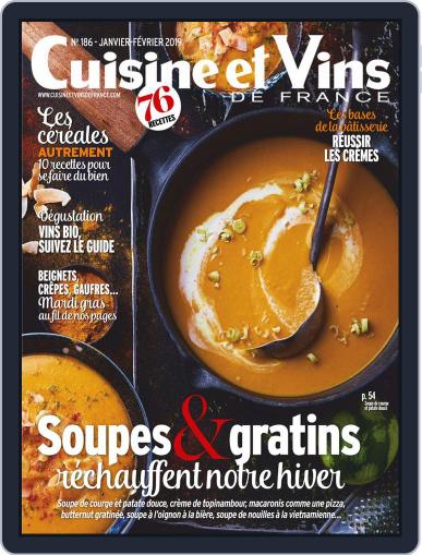 Cuisine Et Vins De France January 1st, 2019 Digital Back Issue Cover