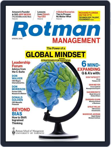 Rotman Management May 2nd, 2016 Digital Back Issue Cover