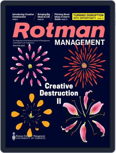 Rotman Management December 10th, 2019 Digital Back Issue Cover