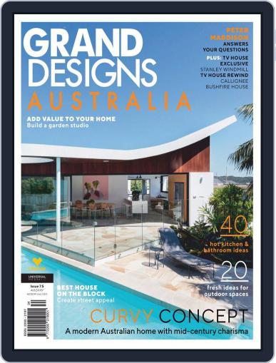 Grand Designs Australia October 1st, 2018 Digital Back Issue Cover