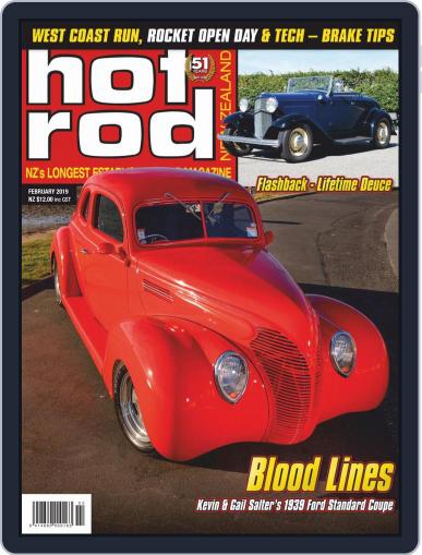 NZ Hot Rod February 1st, 2019 Digital Back Issue Cover