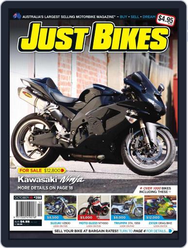 Just Bikes September 26th, 2010 Digital Back Issue Cover