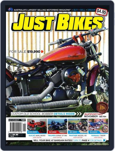 Just Bikes October 29th, 2010 Digital Back Issue Cover
