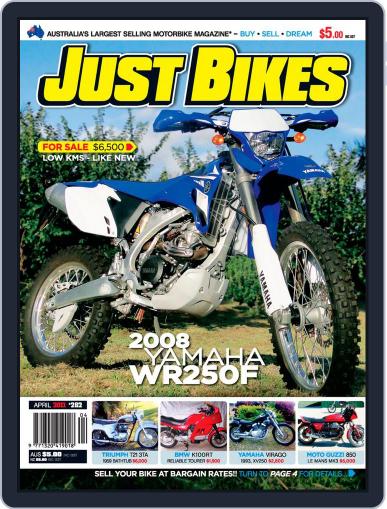 Just Bikes April 1st, 2011 Digital Back Issue Cover