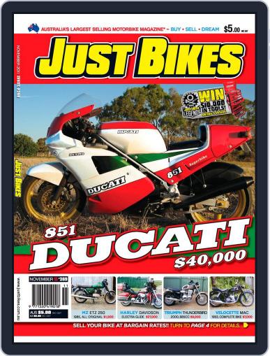 Just Bikes October 25th, 2011 Digital Back Issue Cover
