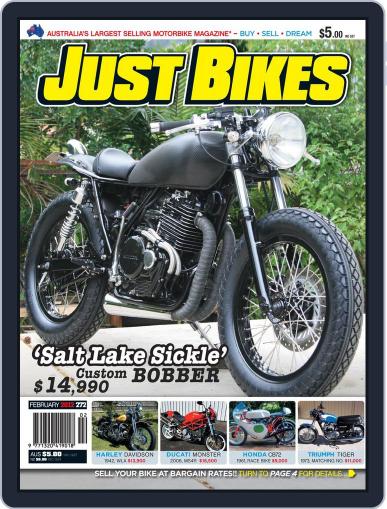 Just Bikes February 7th, 2012 Digital Back Issue Cover