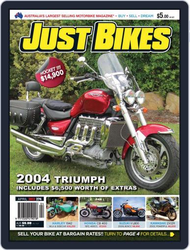 Just Bikes April 3rd, 2012 Digital Back Issue Cover