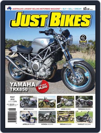 Just Bikes May 6th, 2012 Digital Back Issue Cover