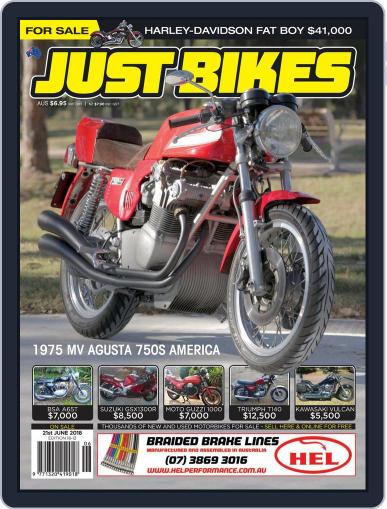 Just Bikes June 21st, 2018 Digital Back Issue Cover