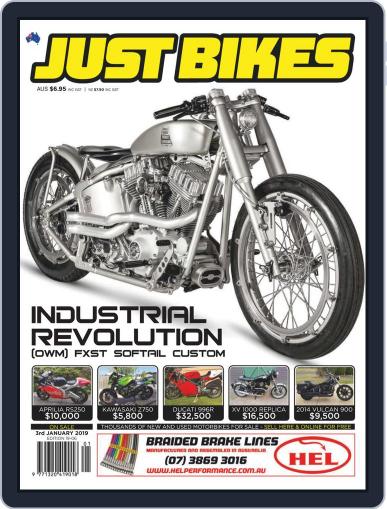 Just Bikes December 17th, 2018 Digital Back Issue Cover