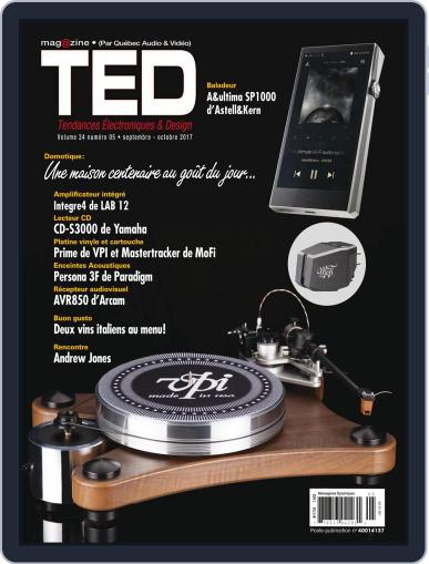 Magazine Ted Par Qa&v September 1st, 2017 Digital Back Issue Cover