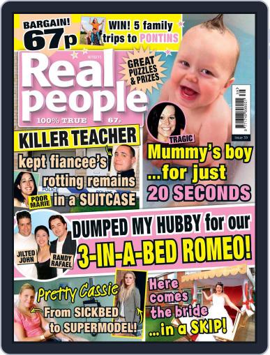 Real People September 28th, 2011 Digital Back Issue Cover