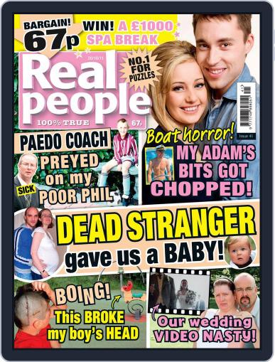 Real People (Digital) October 13th, 2011 Issue Cover
