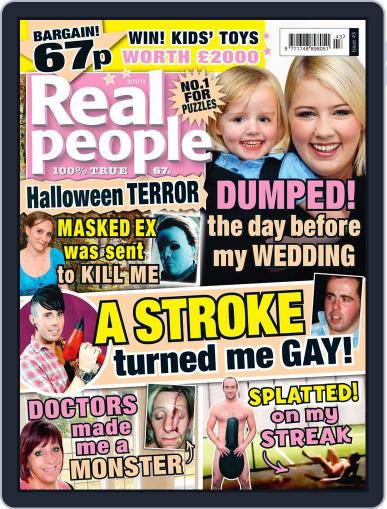 Real People (Digital) October 28th, 2011 Issue Cover