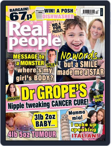 Real People March 29th, 2012 Digital Back Issue Cover