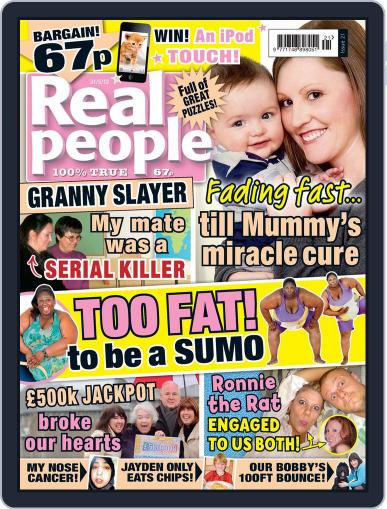 Real People May 23rd, 2012 Digital Back Issue Cover