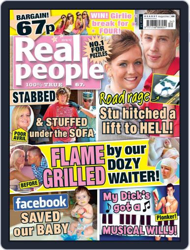 Real People August 22nd, 2012 Digital Back Issue Cover
